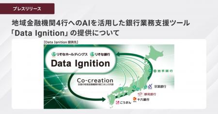 地域金融機関4行へのAIを活用した銀行業務支援ツutf-8 地域金融機関4行へのAIを活用した銀行業務支援ツutf-8