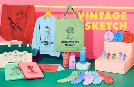 【セサミストリートマーケット】「VINTAGE SKETCH」定 【セサミストリートマーケット】「VINTAGE SKETCH」定