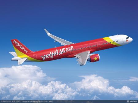 ベトジェット、A321neoを100機確定発注 ベトジェット、A321neoを100機確定発注