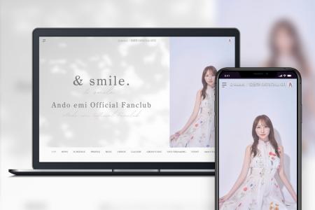 「Bitfan」にて、タレント・安藤笑のオフィシャルファ 「Bitfan」にて、タレント・安藤笑のオフィシャルファ