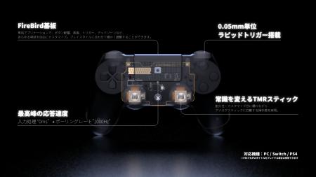 Void Gaming、競技向けコントローラー基板「FireBird Void Gaming、競技向けコントローラー基板「FireBird