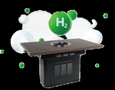 世界初※₁ 水素式無煙ロースターが遂に完成 !「焼肉ビ 世界初※₁ 水素式無煙ロースターが遂に完成 !「焼肉ビ