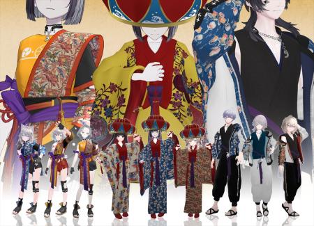 3D着物第2弾!大丸・松坂屋アバター販売公式が新作3D 3D着物第2弾!大丸・松坂屋アバター販売公式が新作3D