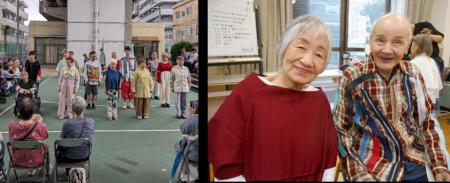 「愛の家小規模多機能型居宅介護大阪松」のご利用者、 「愛の家小規模多機能型居宅介護大阪松」のご利用者、