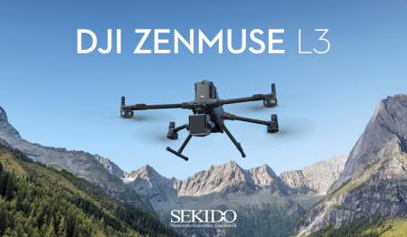 DJIの最新航空LiDAR「Zenmuse L3」を取扱開始!業務効 DJIの最新航空LiDAR「Zenmuse L3」を取扱開始!業務効