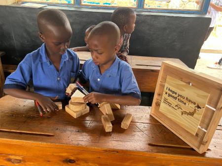 木島平小学校で「世界とつながる学び」実施 お米×暮 木島平小学校で「世界とつながる学び」実施 お米×暮