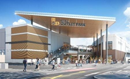 九州最大の店舗数を誇るアウトレットモール「(仮称) 九州最大の店舗数を誇るアウトレットモール「(仮称)