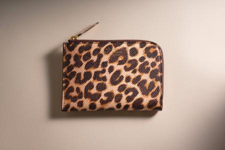 【SMYTHSON】日本限定 レオパードスモールフラットポ 【SMYTHSON】日本限定 レオパードスモールフラットポ