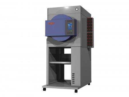 高度加速寿命試験装置に大型基板対応モデルをラインア 高度加速寿命試験装置に大型基板対応モデルをラインア