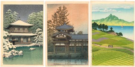 ―新版画の美― 川瀬巴水 木版画展を、GINZA SIXのArtgl ―新版画の美― 川瀬巴水 木版画展を、GINZA SIXのArtgl