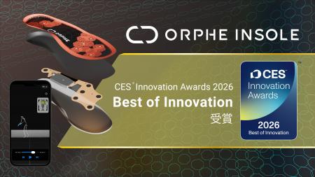 ORPHEのセンサ内蔵型インソール「ORPHE INSOLE」がCES ORPHEのセンサ内蔵型インソール「ORPHE INSOLE」がCES