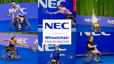 車いすテニスの世界選手権大会「NEC車いすテニスシン 車いすテニスの世界選手権大会「NEC車いすテニスシン