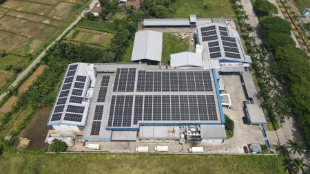 インドネシアのPT. Kanemory Food Service、太陽光発 インドネシアのPT. Kanemory Food Service、太陽光発