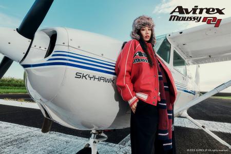 MOUSSY(マウジー)AVIREX(アヴィレックス)とのコラ MOUSSY(マウジー)AVIREX(アヴィレックス)とのコラ