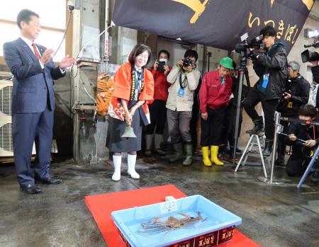 カニ水揚げ量日本一!「蟹取県」にシーズン到来 11月 カニ水揚げ量日本一!「蟹取県」にシーズン到来 11月