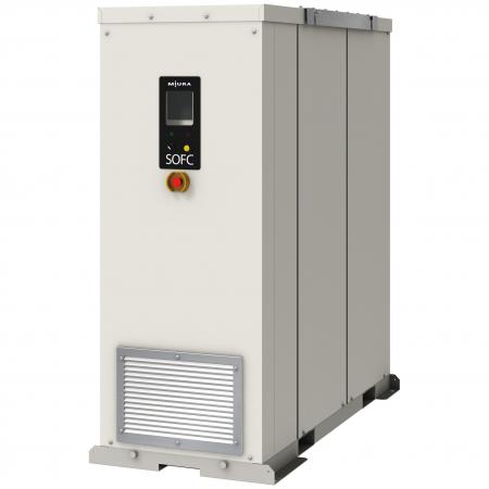 【三浦工業株式会社】発電効率63%の高効率燃料電池シ 【三浦工業株式会社】発電効率63%の高効率燃料電池シ