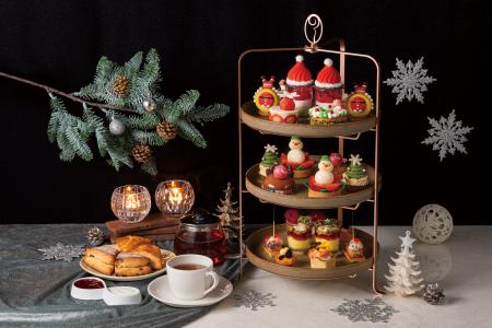 サンタ帽や雪だるまなど、心ときめくスイーツたちで溢 サンタ帽や雪だるまなど、心ときめくスイーツたちで溢