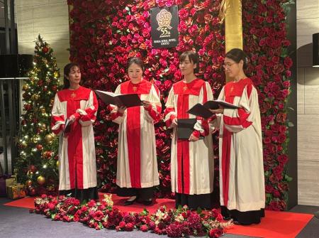 【リーガロイヤルホテル京都】クリスマスミニコンサー 【リーガロイヤルホテル京都】クリスマスミニコンサー