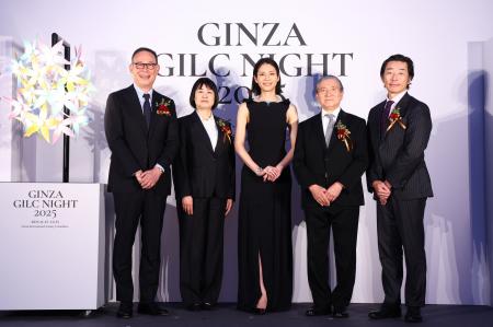 俳優 松下奈緒さん登壇GINZA GILC NIGHT 2025 点灯式 俳優 松下奈緒さん登壇GINZA GILC NIGHT 2025 点灯式
