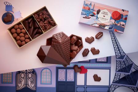 ショコラ専門店「ル・ショコラ・アラン・デュカス」・ ショコラ専門店「ル・ショコラ・アラン・デュカス」・