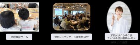 セゾン投信、旧文成小学校「いけほんまつり」にて親子 セゾン投信、旧文成小学校「いけほんまつり」にて親子