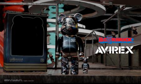 AVIREX 50周年を記念した「BE@RBRICK × AVIREX 50th V AVIREX 50周年を記念した「BE@RBRICK × AVIREX 50th V