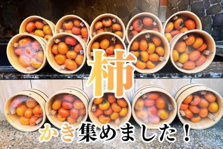 【いい風呂の日企画】かき集めた柿で「柿風呂2025」開 【いい風呂の日企画】かき集めた柿で「柿風呂2025」開