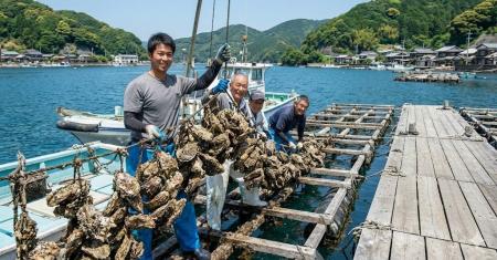 蒋渕岩牡蠣を未来につなぐ ーー 空庵が漁協・岩牡蠣 蒋渕岩牡蠣を未来につなぐ ーー 空庵が漁協・岩牡蠣