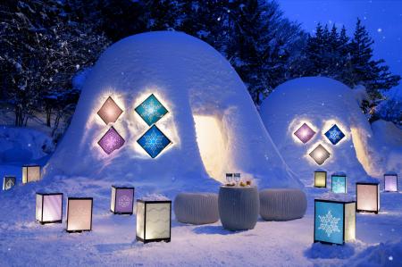 【界 津軽】かまくらで大間のまぐろと地酒を楽しむ「 【界 津軽】かまくらで大間のまぐろと地酒を楽しむ「