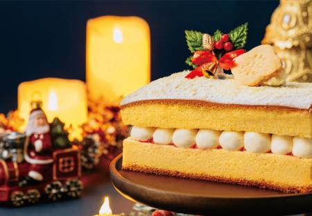 台湾菓子専門店 万華の台湾カステラがクリスマスケー 台湾菓子専門店 万華の台湾カステラがクリスマスケー