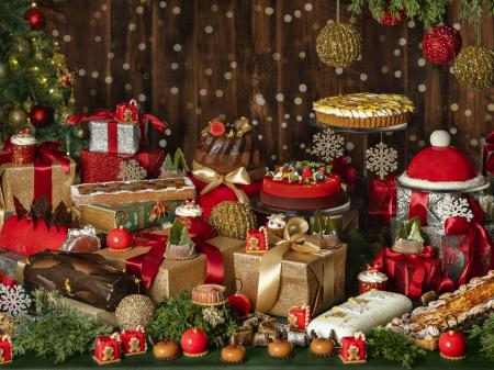 ヒルトン京都 開業後初となるフェスティブスイーツビ ヒルトン京都 開業後初となるフェスティブスイーツビ