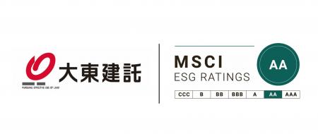 MSCI ESGレーティングにおいて初めて「AA」を獲得 MSCI ESGレーティングにおいて初めて「AA」を獲得
