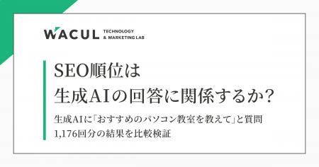 【レポート発表】SEO対策で生成AI対策はできるのか? 【レポート発表】SEO対策で生成AI対策はできるのか?