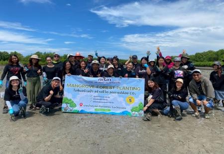 アイシングループ、「GREEN&BLUEプロジェクト」の植 アイシングループ、「GREEN&BLUEプロジェクト」の植