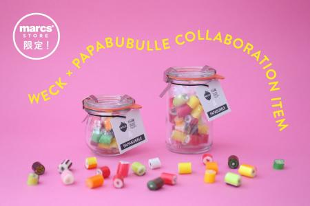 WECK x PAPABUBBLE コラボレーションアイテムが発売! WECK x PAPABUBBLE コラボレーションアイテムが発売!