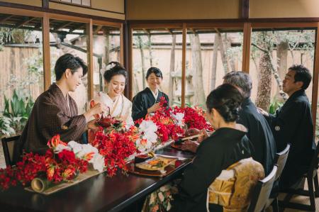 「和装フォト+お食事会プラン」で叶える、撮影後の感 「和装フォト+お食事会プラン」で叶える、撮影後の感