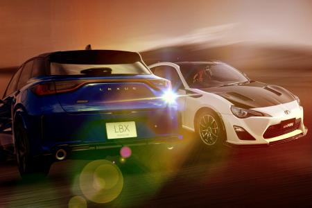 「富士スピードウェイホテル」86GRMNとLEXUS LBX MORI 「富士スピードウェイホテル」86GRMNとLEXUS LBX MORI