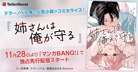 テラーノベル発の人気小説『姉さんは俺が守る』がコミ テラーノベル発の人気小説『姉さんは俺が守る』がコミ
