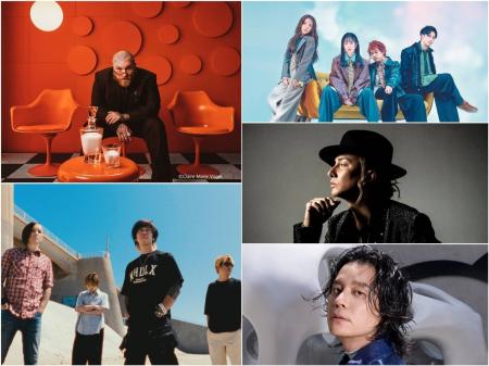 テディ・スウィムズ、細美武士、緑黄色社会、ISSA、渋 テディ・スウィムズ、細美武士、緑黄色社会、ISSA、渋