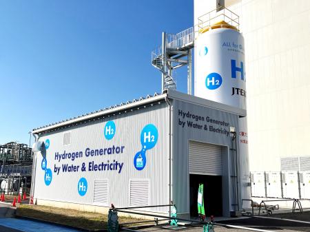 ジェイテクト、花園工場にCNプラントを新設、水素バー ジェイテクト、花園工場にCNプラントを新設、水素バー