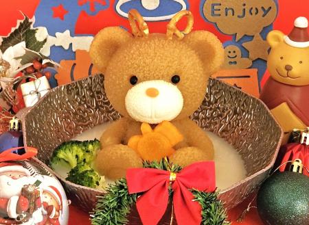 トナカイくまちゃんが新登場!鍋だけじゃない!クリス トナカイくまちゃんが新登場!鍋だけじゃない!クリス