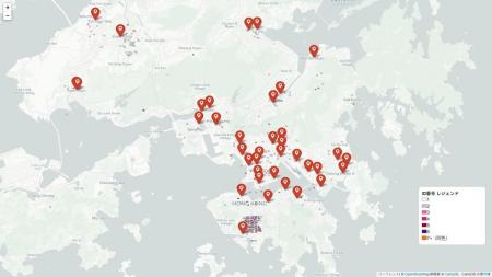 世界の位置情報データによる海外人流分析サービスを開 世界の位置情報データによる海外人流分析サービスを開