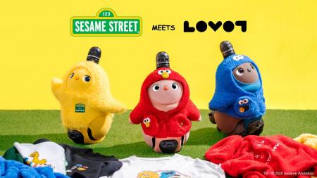 『LOVOT』と「セサミストリート」がコラボレーション 『LOVOT』と「セサミストリート」がコラボレーション