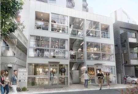 新宿2分 初台・不動通り商店街に 商業テナントビル「 新宿2分 初台・不動通り商店街に 商業テナントビル「