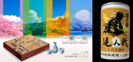 日本将棋連盟×東洋製罐グループ×Agnavi 将棋と日本酒 日本将棋連盟×東洋製罐グループ×Agnavi 将棋と日本酒