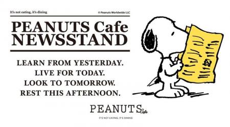 PEANUTS Cafe|「NEWoMan 新宿」にて、期間限定ポップ PEANUTS Cafe|「NEWoMan 新宿」にて、期間限定ポップ