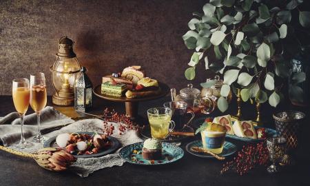 クリスマスマーケットで賑わう「神戸布引ハーブ園」の クリスマスマーケットで賑わう「神戸布引ハーブ園」の