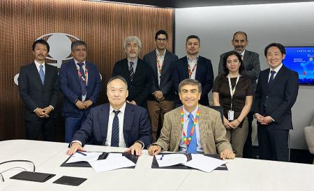 銅原料中の不純物低減技術に関してチリ銅公社と協力協 銅原料中の不純物低減技術に関してチリ銅公社と協力協