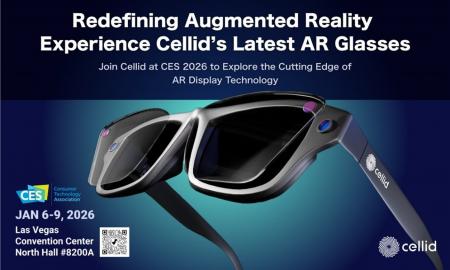 Cellid、最新のARグラステクノロジーを「CES2026」に Cellid、最新のARグラステクノロジーを「CES2026」に