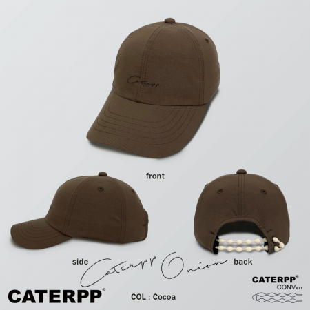 【CATERPP ONION CAP】に新色COCOAが登場!環境utf-8 【CATERPP ONION CAP】に新色COCOAが登場!環境utf-8